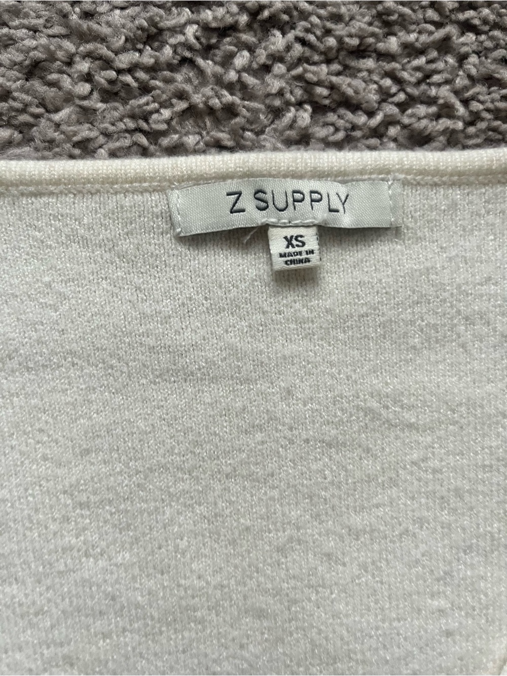 Z Supply Cream Cardigan - Picture 2 of 6